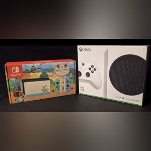 Xbox series S/Nintendo Switch Bundle Set